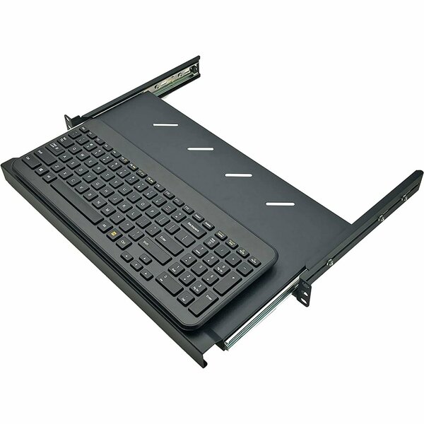 Electriduct 1U Keyboard Tray 10.8in D QWM-ED-KBT-1U-270D